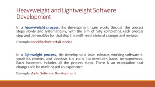 Lightweight Change Process Lecture 3 - SE Motivation and Process.pptx