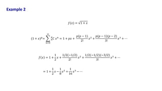 Series Extension Example Lecture 3 - Series Expansion III.pptx