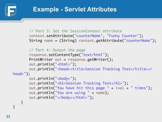 Lecture 3: Servlets - Session Management | PDF | Web Development | Internet