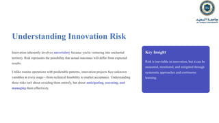 Comprehensive Guide to Innovation Management: Process, Risks, and ...