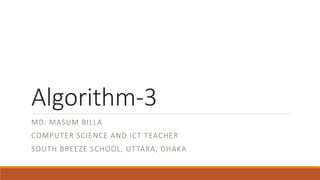 Lecture 3 understanding algorithm | PPT
