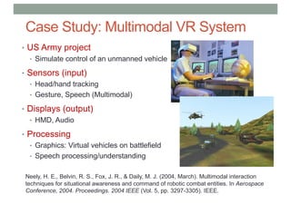 COMP 4010 Lecture 3 VR Input and Systems