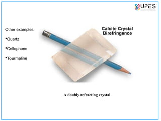 polarization of light it tells how we restrict the light | PPT