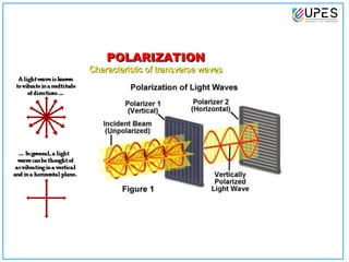 polarization of light it tells how we restrict the light | PPT