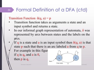 Theory of Automata(Formal Language) Lecture 3.pptx
