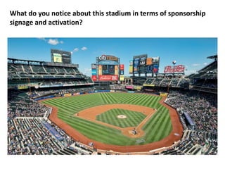 Public Relations Planning
Key Messages for Each Audience
*Call-to-action to motivate desired
behavior
-Buy tickets today by 5 p.m.
What do you notice about this stadium in terms of sponsorship
signage and activation?
 