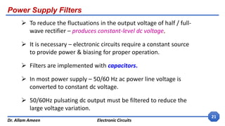 Lecture 3,4 in electronic circuits | PDF