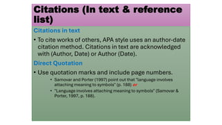 Comprehensive Guide to Plagiarism, Citation, and Academic Integrity in ...