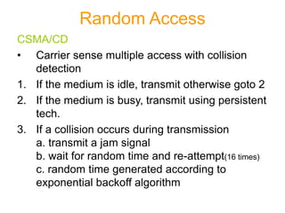 Csma/cd Backoff Algorithm Multiple Access Techniques | PPT