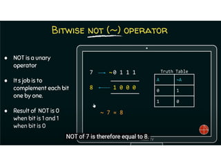 Lecture 35 and 36 Bitwise Operators.pdf