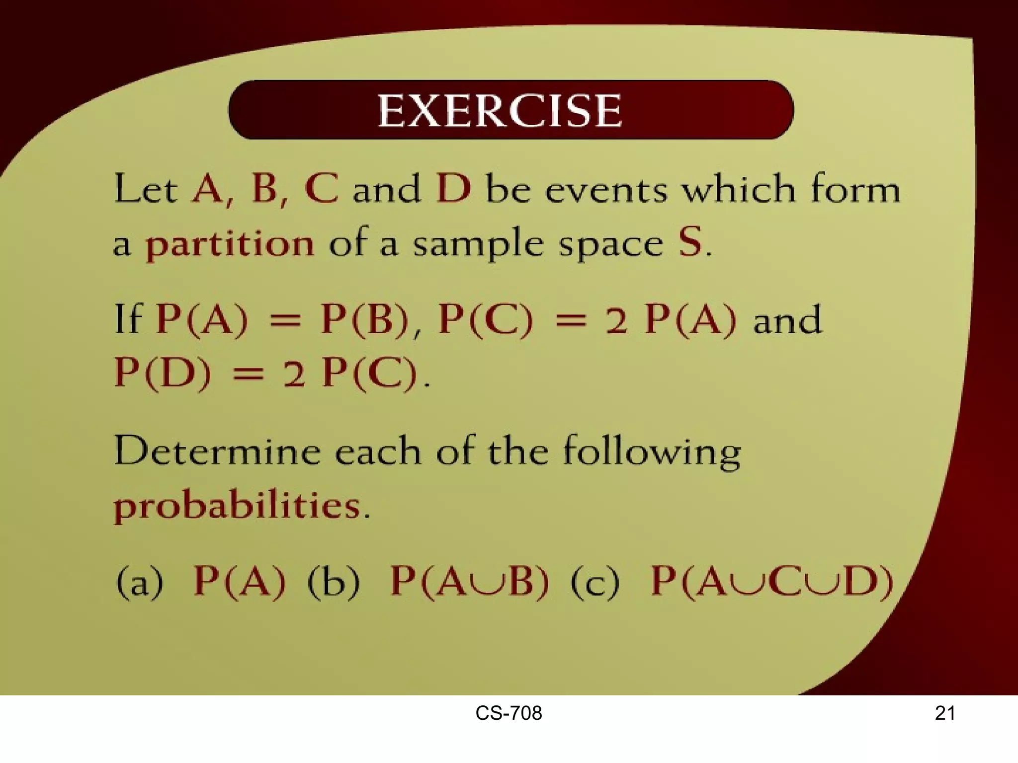 Exercise – (36 - 12)