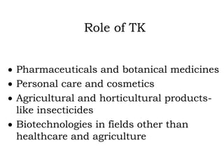 Lecture 36 (TK and case studies of neem, turmeric and Basmati).pptx