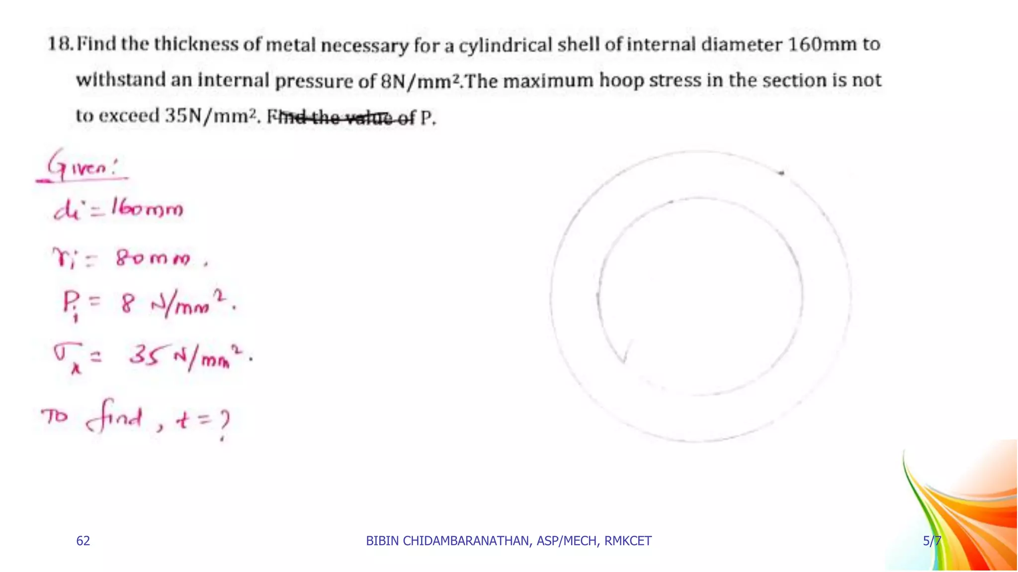 62 BIBIN CHIDAMBARANATHAN, ASP/MECH, RMKCET 5/7
 