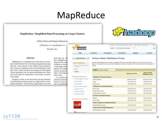 MapReduce




            38
 