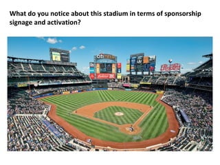 Public Relations Planning
Key Messages for Each Audience
*Call-to-action to motivate desired
behavior
-Buy tickets today by 5 p.m.
What do you notice about this stadium in terms of sponsorship
signage and activation?
 