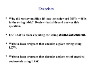 Comprehensive Guide to Lempel-Ziv-Welch (LZW) Compression Algorithm | PPT