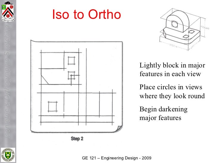 Lecture 3 A Isometric And Orthographic Sketching 2009