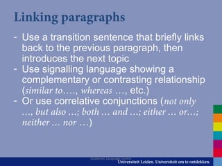 Lecture 3 academic writing in english | PPT