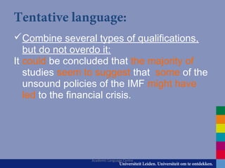 Lecture 3 academic writing in english | PPT