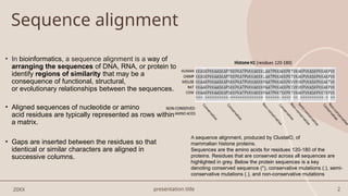 Comprehensive Guide to Sequence and Structural Alignments in ...