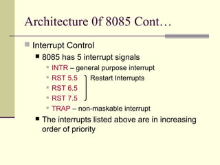 architecture memory interfacing | PPT