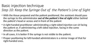 basic injection Techniques in local anesthesia.pptx