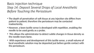 Perilesional Injection basic injection Techniques in local anesthesia.pptx