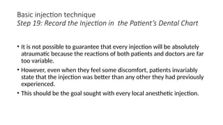 basic injection Techniques in local anesthesia.pptx