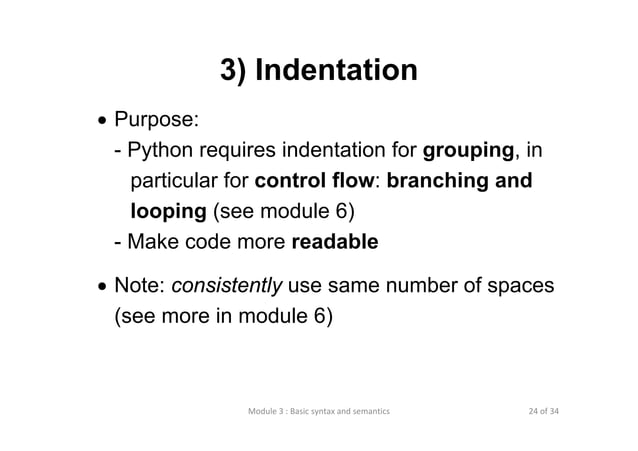 Lecture 3 basic syntax and semantics | PPT