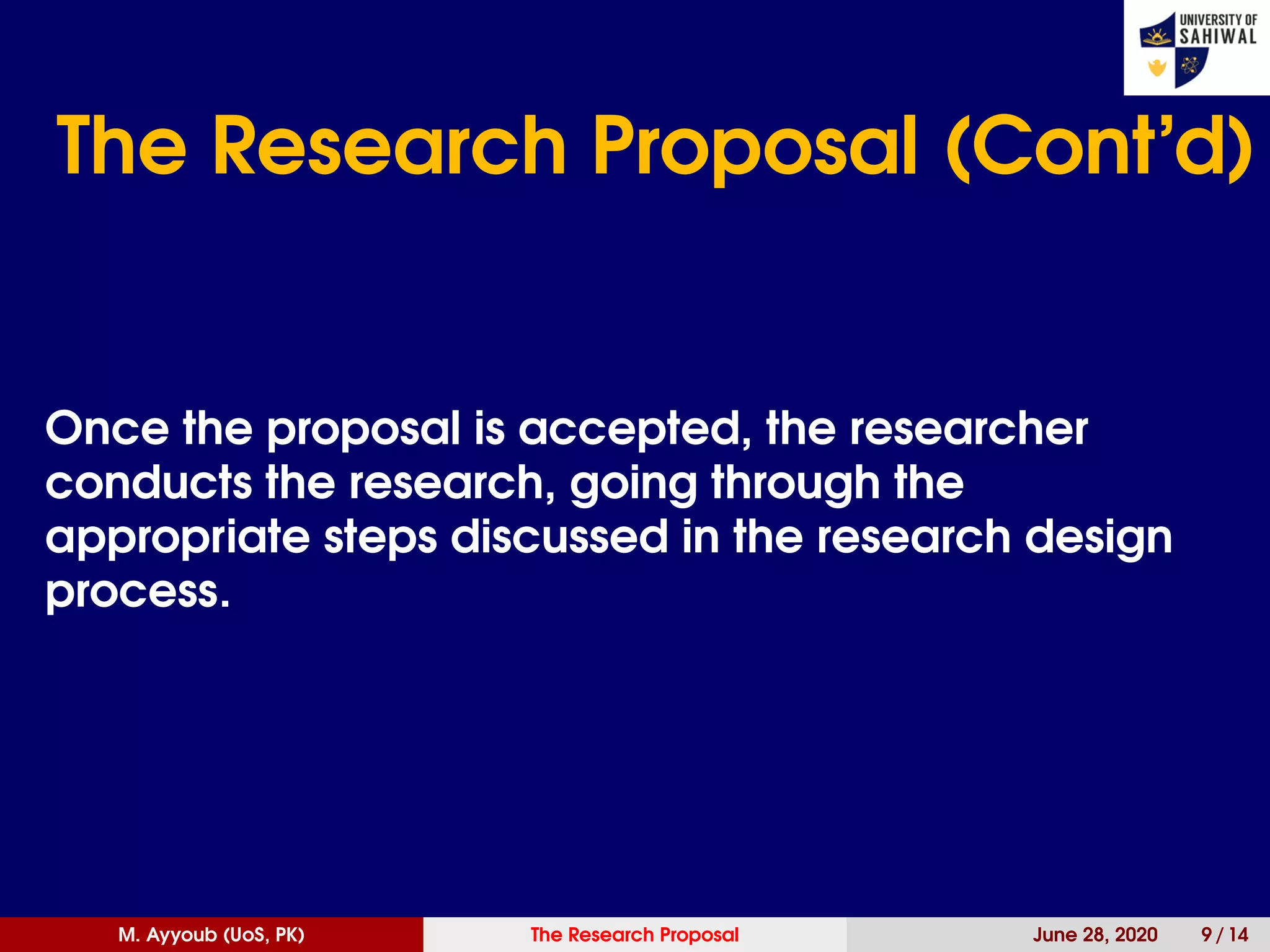 The Development of Research Proposal in Economics | PDF