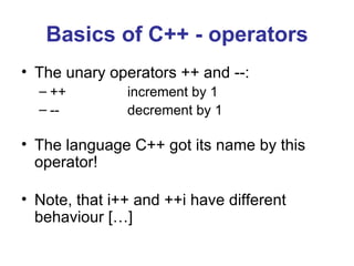 Lecture 3 c++ | PPT