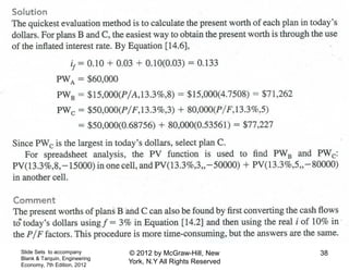 Slide Sets to accompany
Blank & Tarquin, Engineering
Economy, 7th Edition, 2012
38© 2012 by McGraw-Hill, New
York, N.Y All Rights Reserved
 