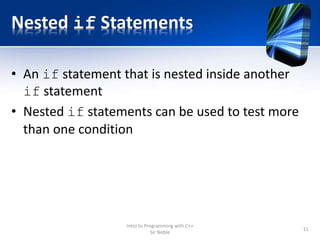 Lecture 3 control_structures_i | PPT