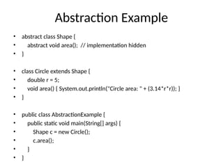 Comprehensive Introduction to Java Programming and OOP Concepts | PPTX