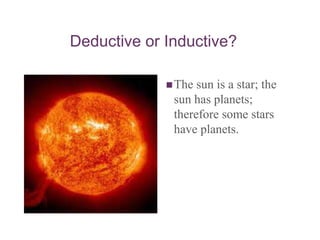 Deductive Reasoning Clipart Sun