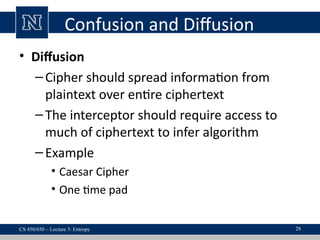 Lecture3_Entropy of network security concepts | PPT