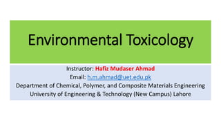 Lecture_3 (ES-301) Environmental Toxicology.pptx
