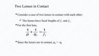 Lecture 3 Geometrical Optics with mirrors and lenses.pptx