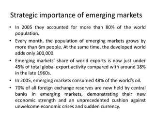 Lecture 3 Globalization  and Emerging market.ppt