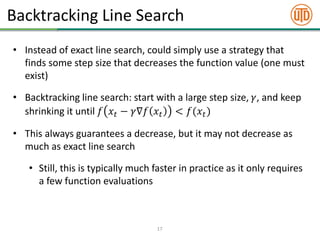 Backtracking Line Search Matlab Lecture_3_Gradient_Descent.pptx