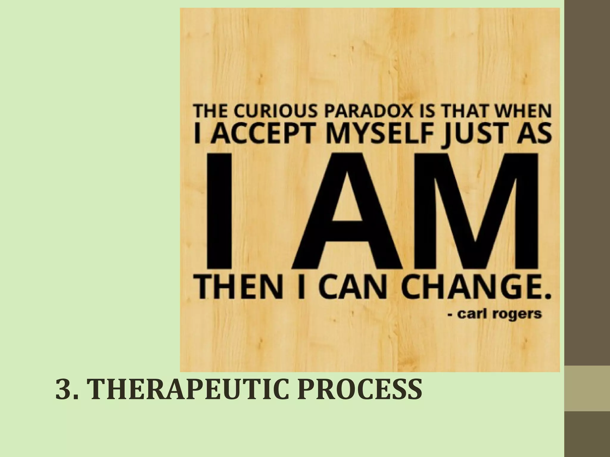 3. THERAPEUTIC PROCESS 
 