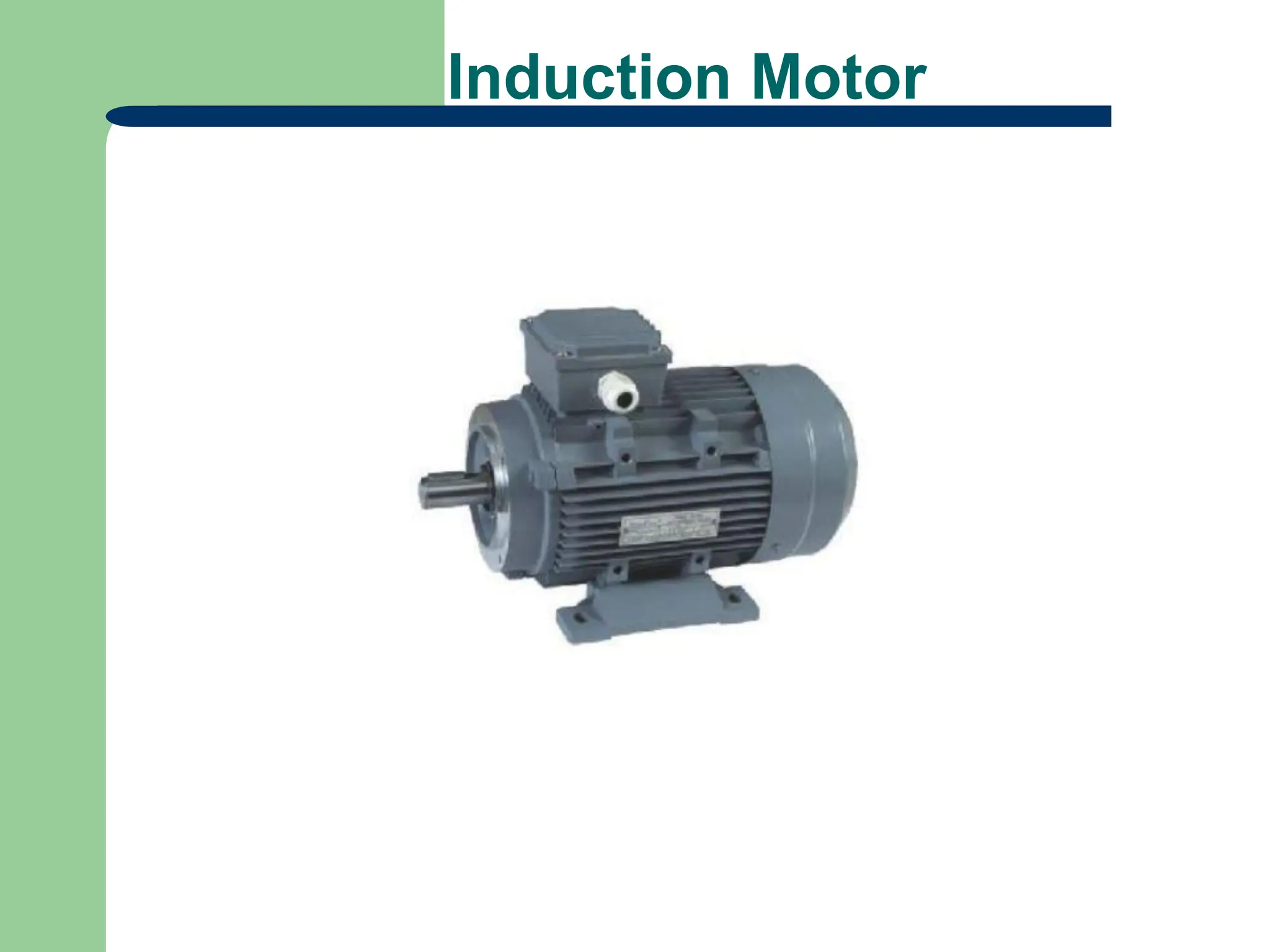 Lecture 3 Induction Machine Pdf