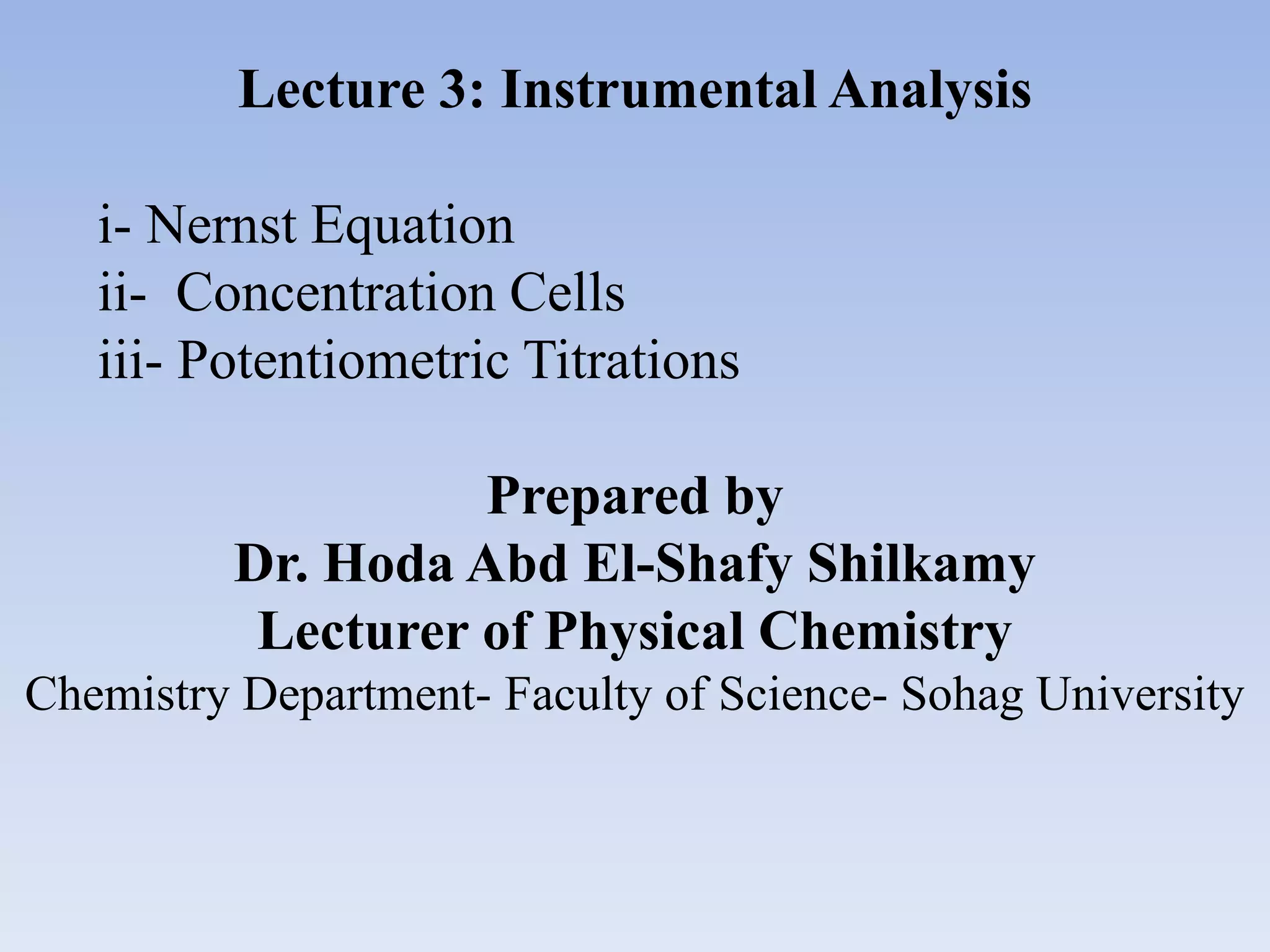 Lecture 3 Instrumental Analysis.ppt