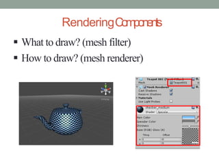 Game Development with Unity3D (Game Development lecture 3) | PPTX