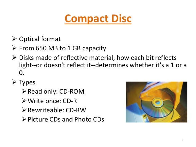 cd and its standards