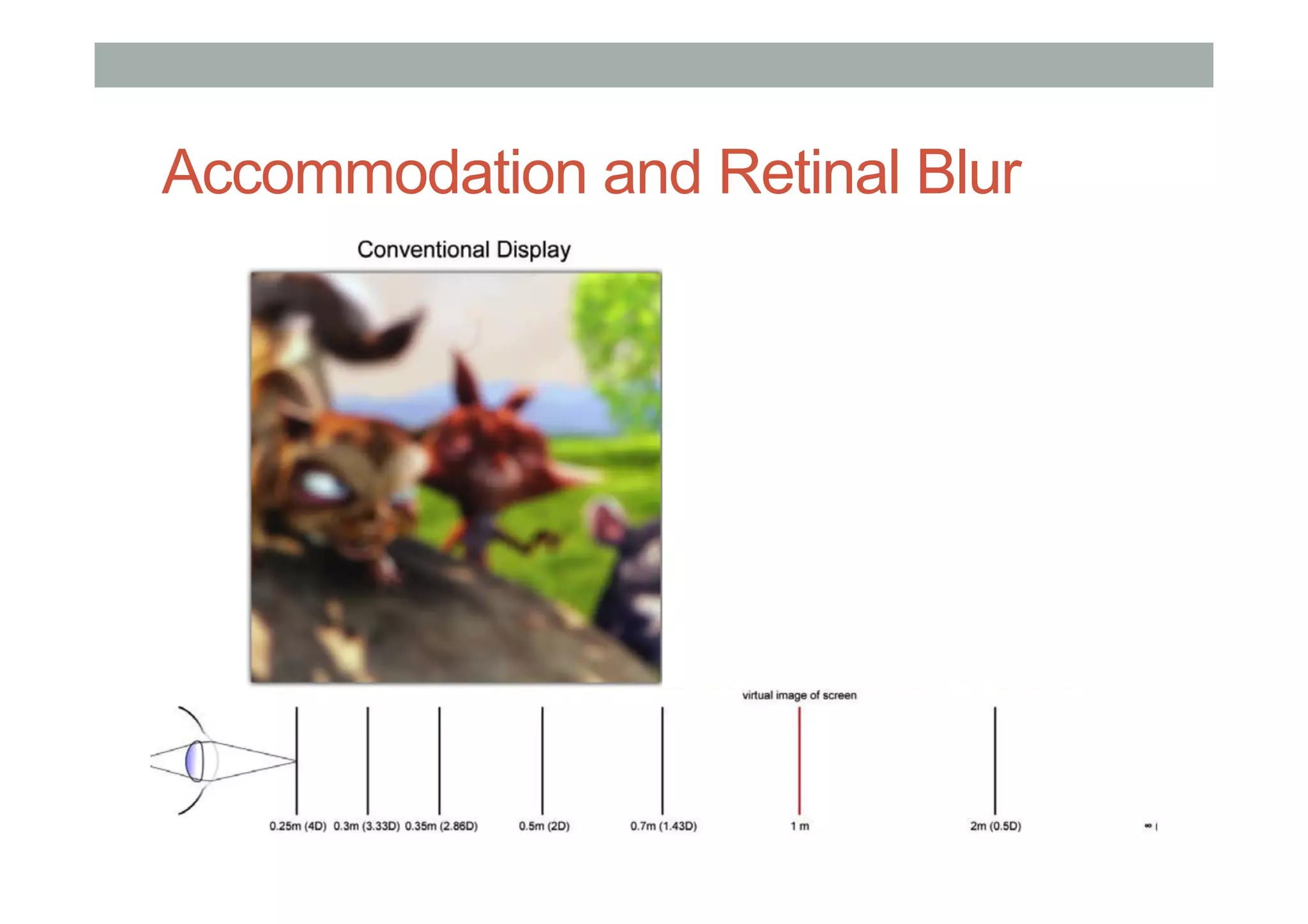 Accommodation and Retinal Blur
 