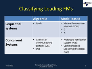 Formal Method | PPTX