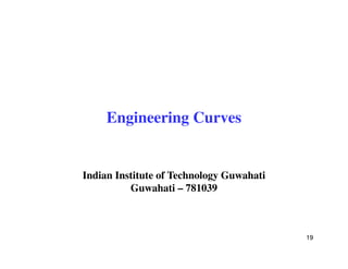 Engineering Curves
19
19
Indian Institute of Technology Guwahati
Guwahati – 781039
 