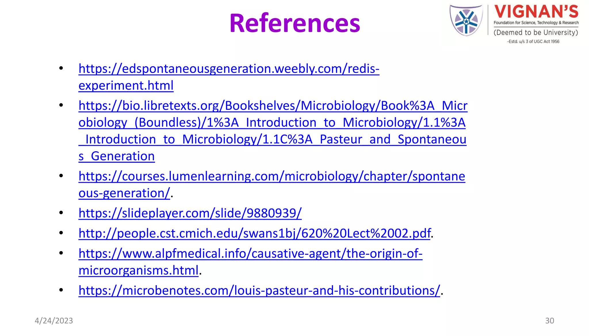 LECTURE 3 SPONTANEOUS GENERATION THEORY.pptx