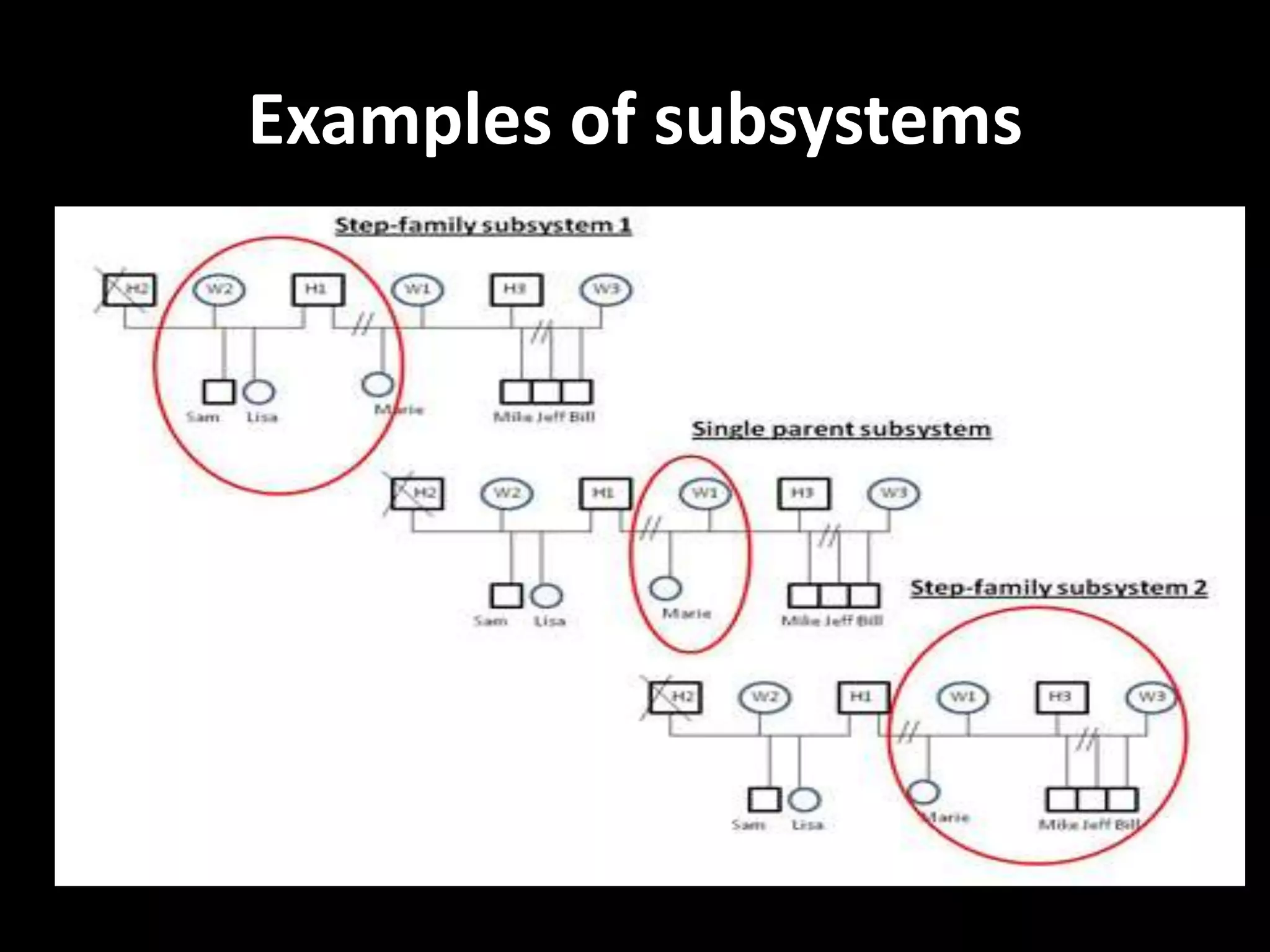 Examples of subsystems

 
